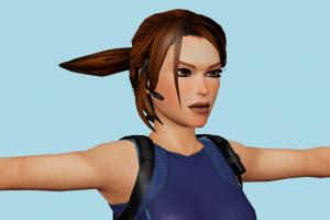 Lara Croft Lara-Croft, Lara, Croft, lara, Tomb-Raider, girl, female, woman, people, human, xna, characters, rigged